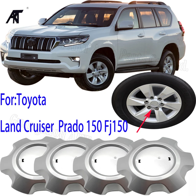 4pcs Wheel cap  For:Toyota Land Cruiser  Prado 150 Fj150  Wheel Center Cap Hub  4260B-60290