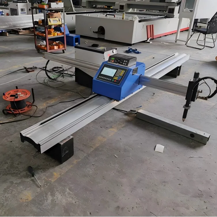 Numerical control plasma cutting machine for sheet metal, HVAC pipe, portable plasma cutting machine