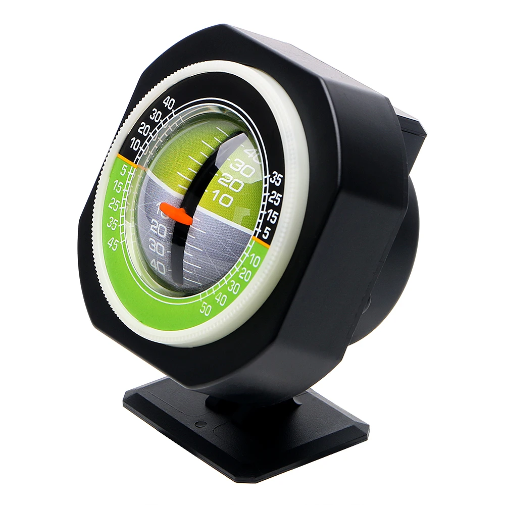

Auto Accessories Slope Meter Level Car Compass High-precision Built-in LED Inclinometer Angle Car Vehicle Declinometer Gradient