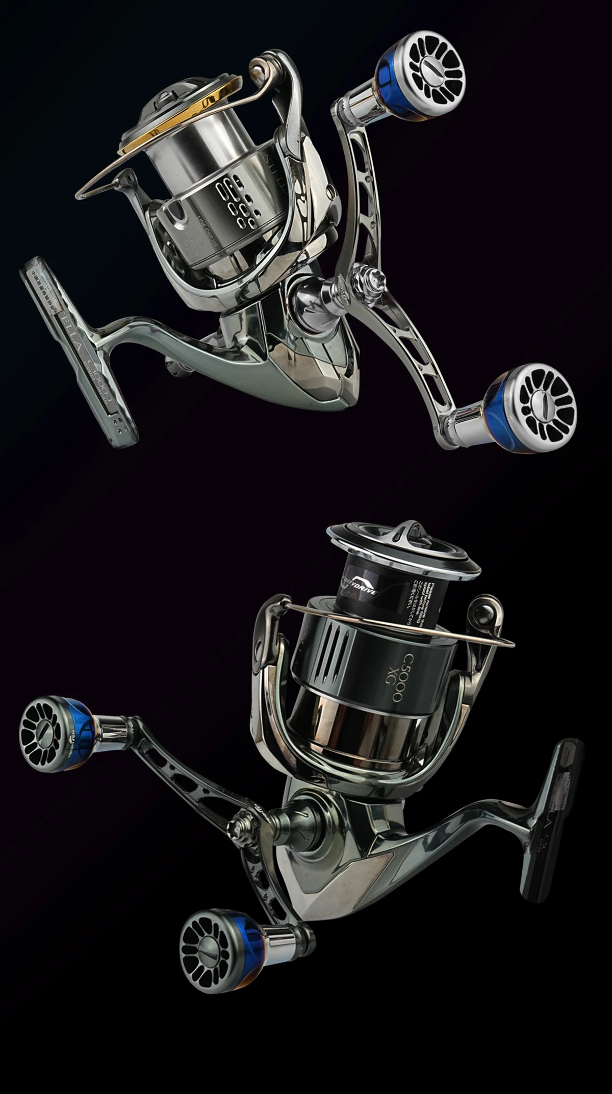HEIGHTEN Spinn rollen griff 98mm für Shimano Daiwa Spinn rolle – Detail 13