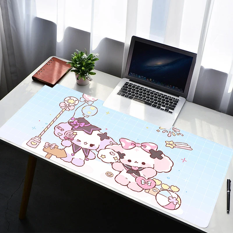 

Mouse Pad PC Non Slip Rubber Cartoon Mousepad Laptop Gamer Cabinet Keyboard Pad Office Computer Gaming Desk Anime Dog Mouse Mat