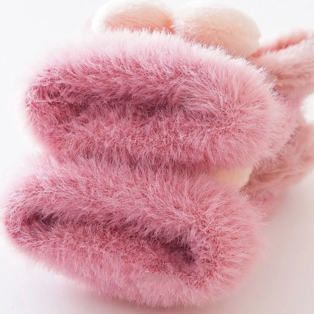 Cute Warm Baby Socks Shoes Soft Anti Slip Newborn Floor Socks Thicken Warm Walking Shoes Winter