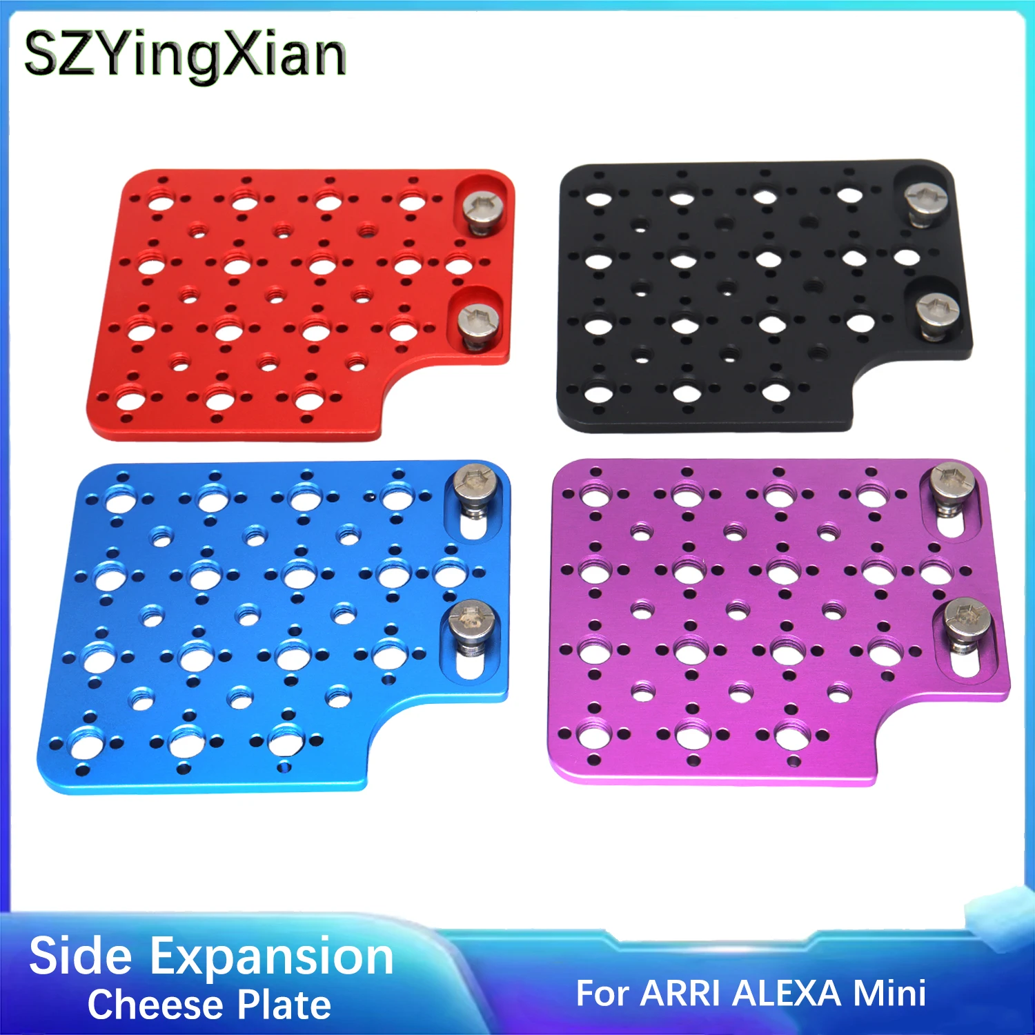 Side Expansion Cheese Plate For ARRI ALEXA Mini / Mini LF Camera Side Mount Extension Plate With 1/4