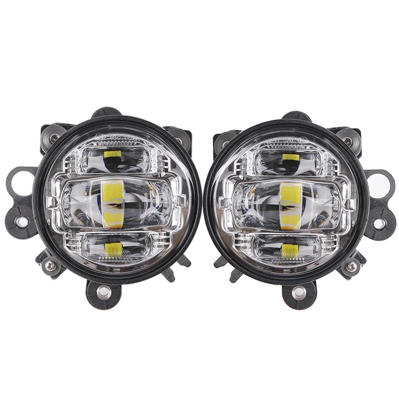 DOT Driving Motorcycle Front  Auxiliary Light Waterproof Passing Lamp LED Fog Lights For Honda Goldwing 1800 GL1800 2012-2017