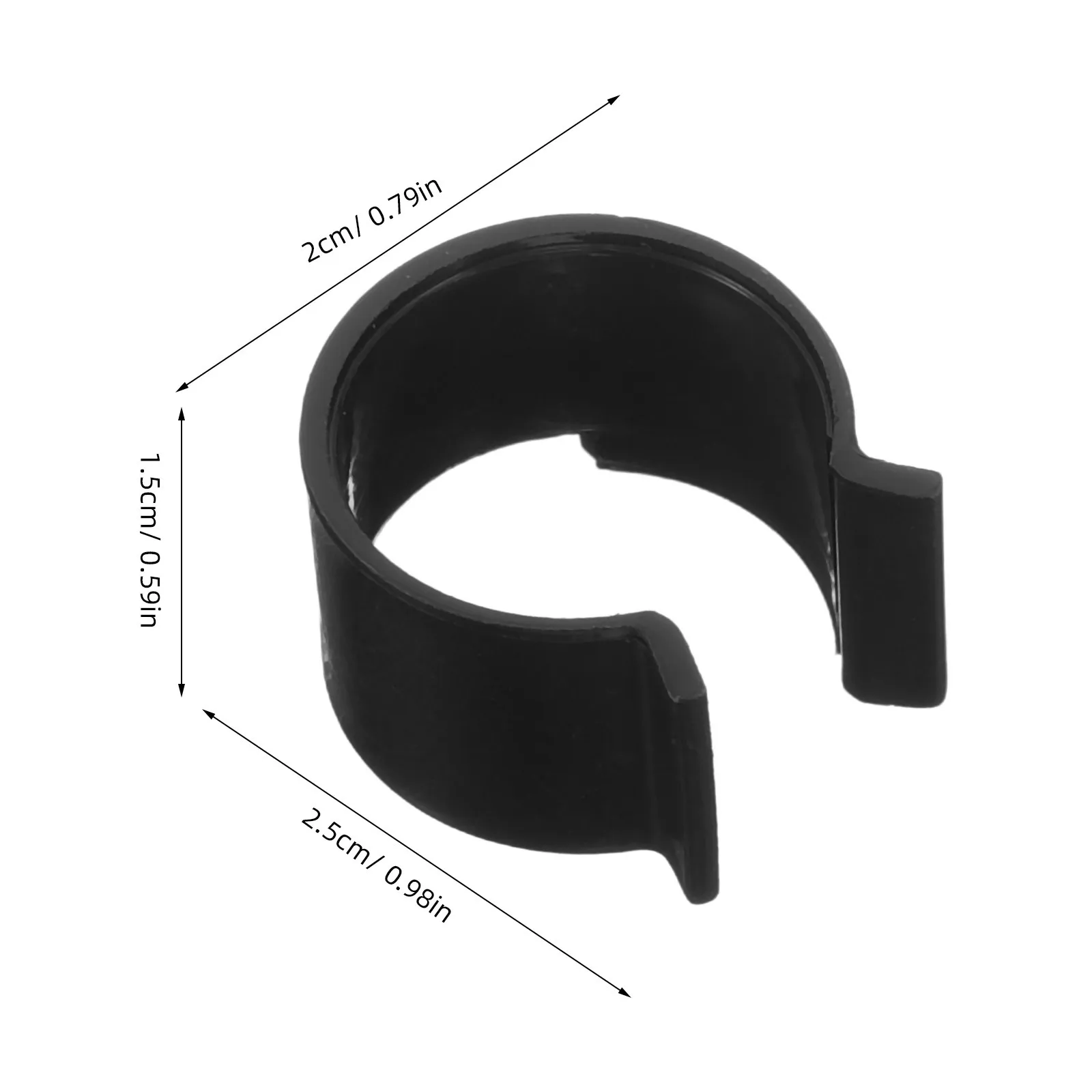 20 szt. Klipsów blokujących do butelek podróżnych, zapewniających bezpieczeństwo pompek do szamponów i balsamów, zapobiegających wyciekaniu, do użytku w podróży.