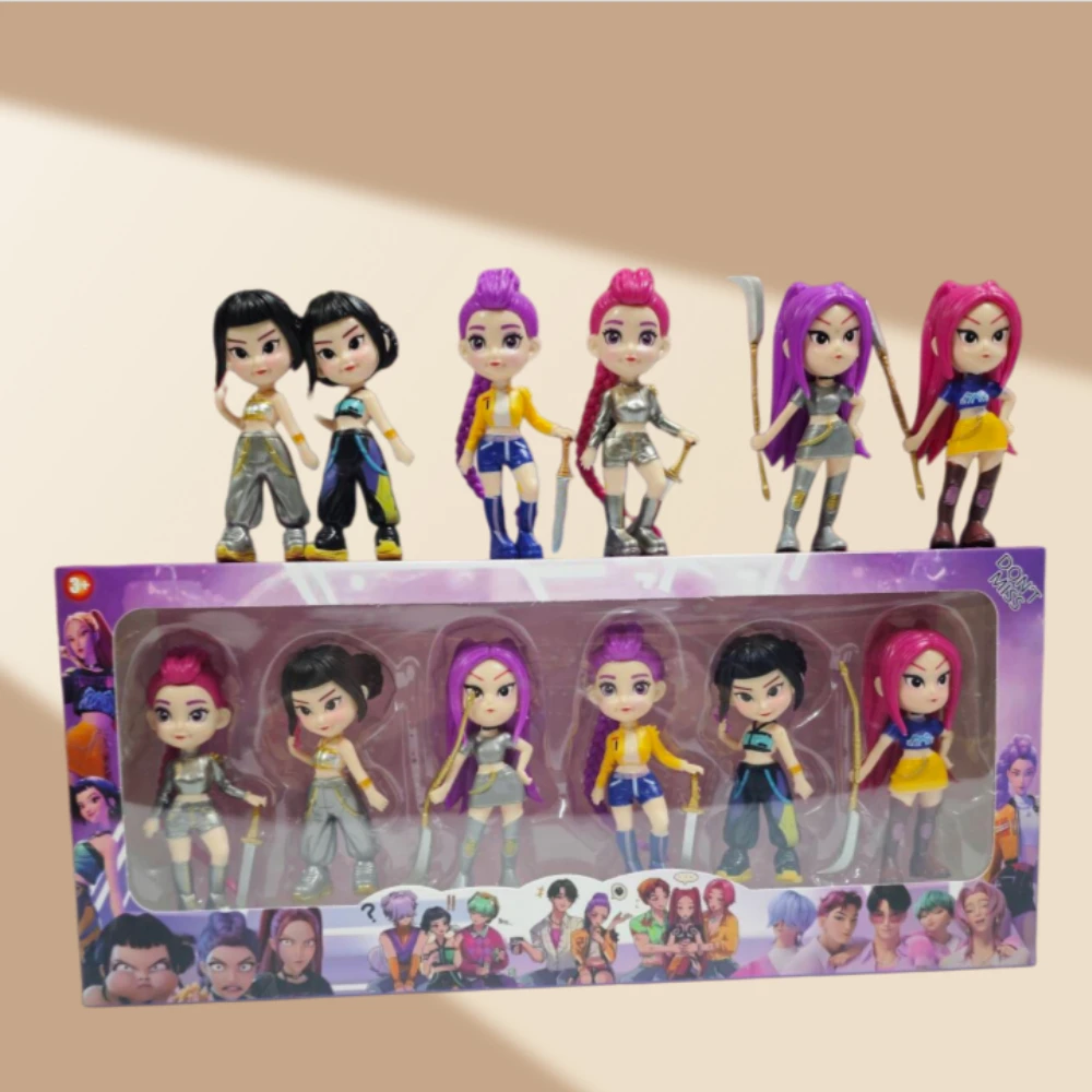 K-POP Blind Box Vinyl Speelgoed Rumi Mira Zoi Karakter Vinyl Masker Beeldje Verjaardag Kerst Fans Club Geschenken