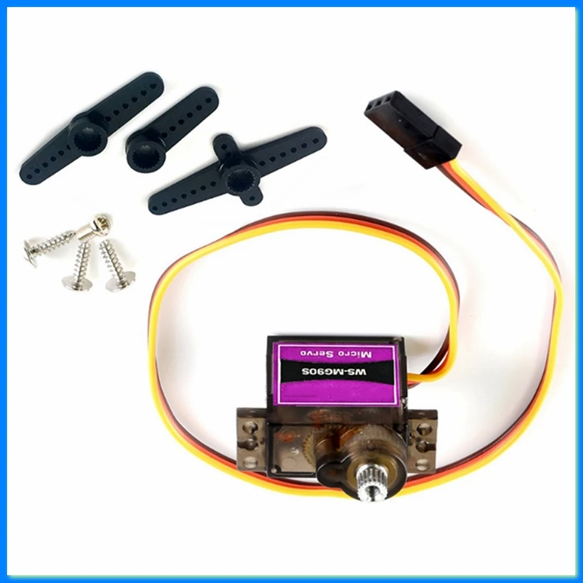 Servo Metal Gear 2kg/cm 2.8kg/cm 180 Degree Torque Digital Servo for Helicopter Plane Boat Car RC Robot-PZZW