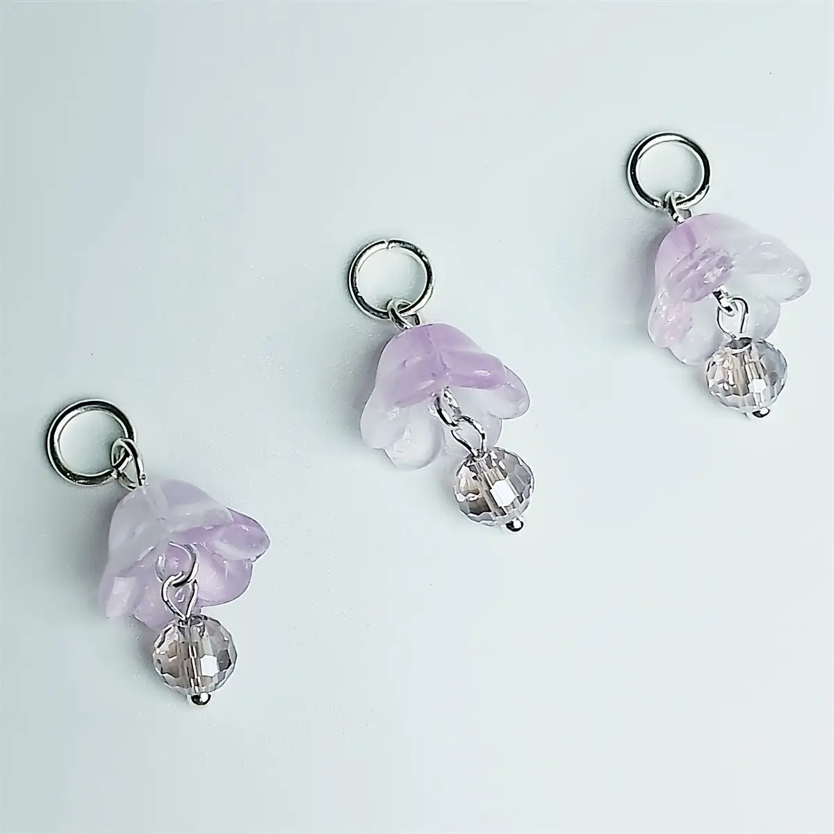 3 uds colgante de cuentas de flores suministros de bricolaje Vintage para pulsera hecha a mano collar accesorios artesanales hallazgos
