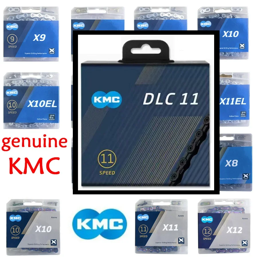 

Цепь велосипедная KMC X8, X9, X10, X11, X12, 8 в, 9 В, 10 в, 11 в, 12 В, 118л, 126L