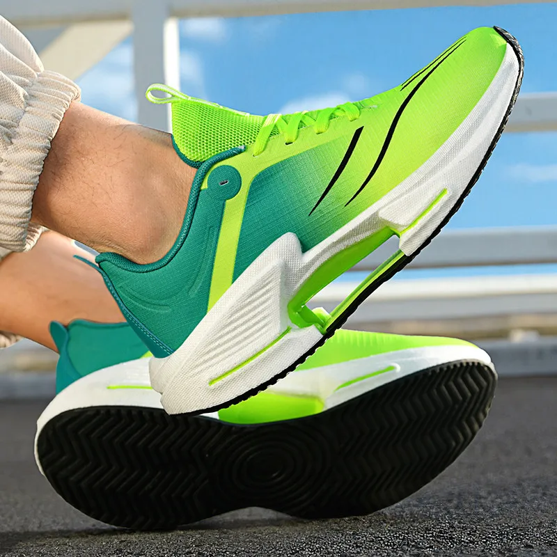 2025 Four Seasons Breathable Mens Running Shoes Mens Sneakers Comfortable Mens Casual Shoes Anti-slip Mens Shoes