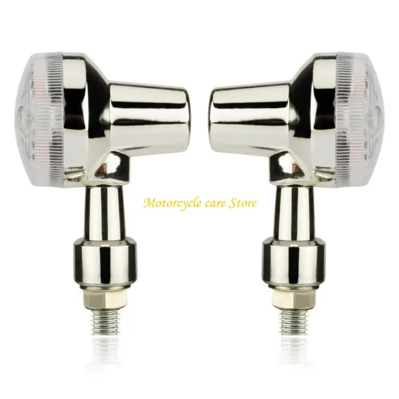 

U75F Replacement Lamp Amber Flashers Vintage Round Turn Lamp for GN/CG125