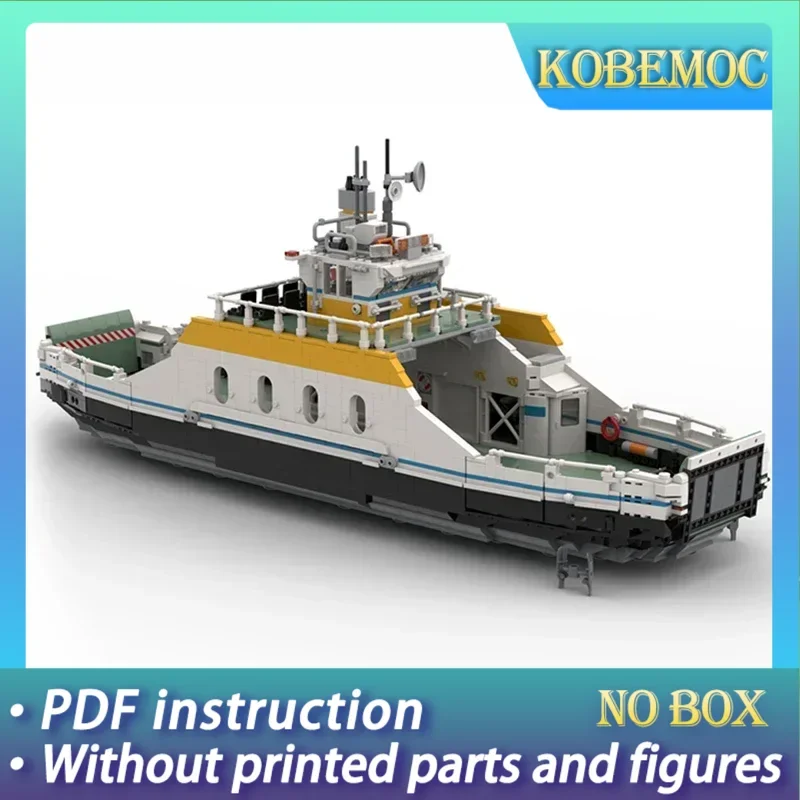 

Модель городского корабля Moc, строительные кирпичи, автомобиль среднего размера, технология продувочной лодки, модульные блоки, подарки, рождественские игрушки, наборы «сделай сам», сборка