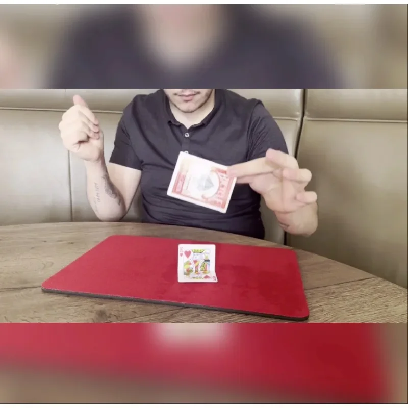 Travel (Red/Blue) By Marco Markiewicz Card Magic Trick Decks Close Up Performer Beginner Magician Magic Trick Props Illusion