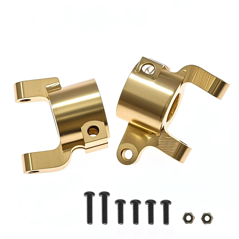 

1 пара латунных передних противовесов ступицы C для осевого SCX10 II 90046 1/10 RC Crawler — высокопроизводительные детали для обновления