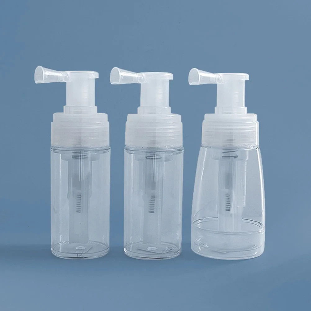 Sprayer Dry Powder Bottle Travel Bottles Shampoo Empty 25x25cm Plastic Oral Medicine Refillable Container