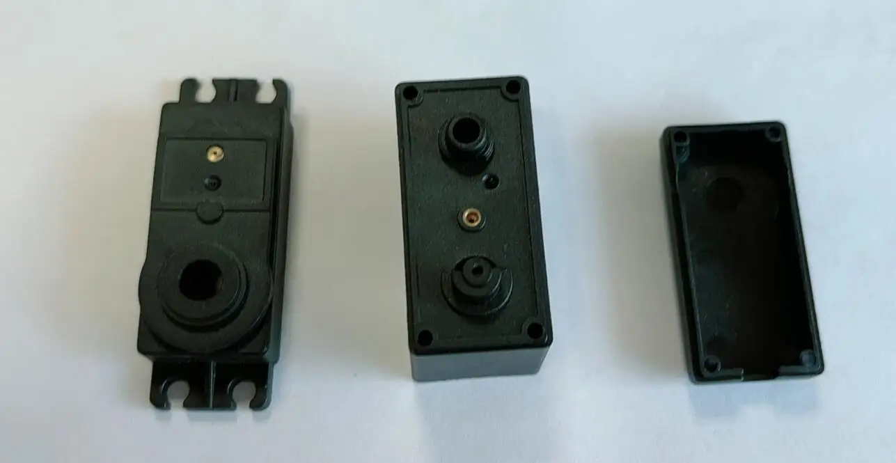 Carcasa de cuerpo principal superior e inferior Original, piezas de reparación de servo estándar para MG995, MG945, MG996, MG946