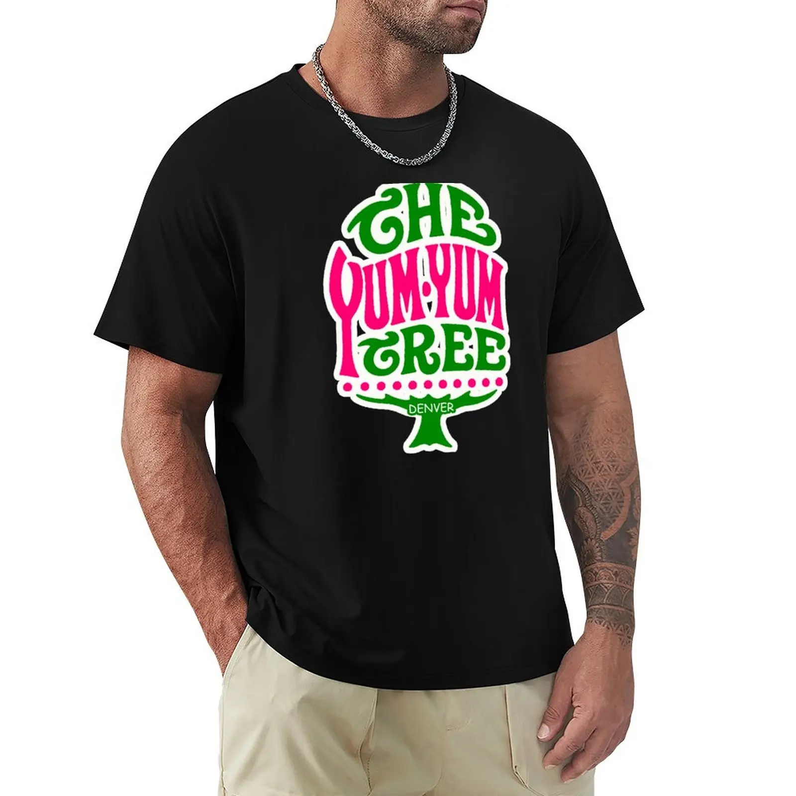 The Yum Yum Tree Denver T-Shirt Holiday Simple Tee Shirt