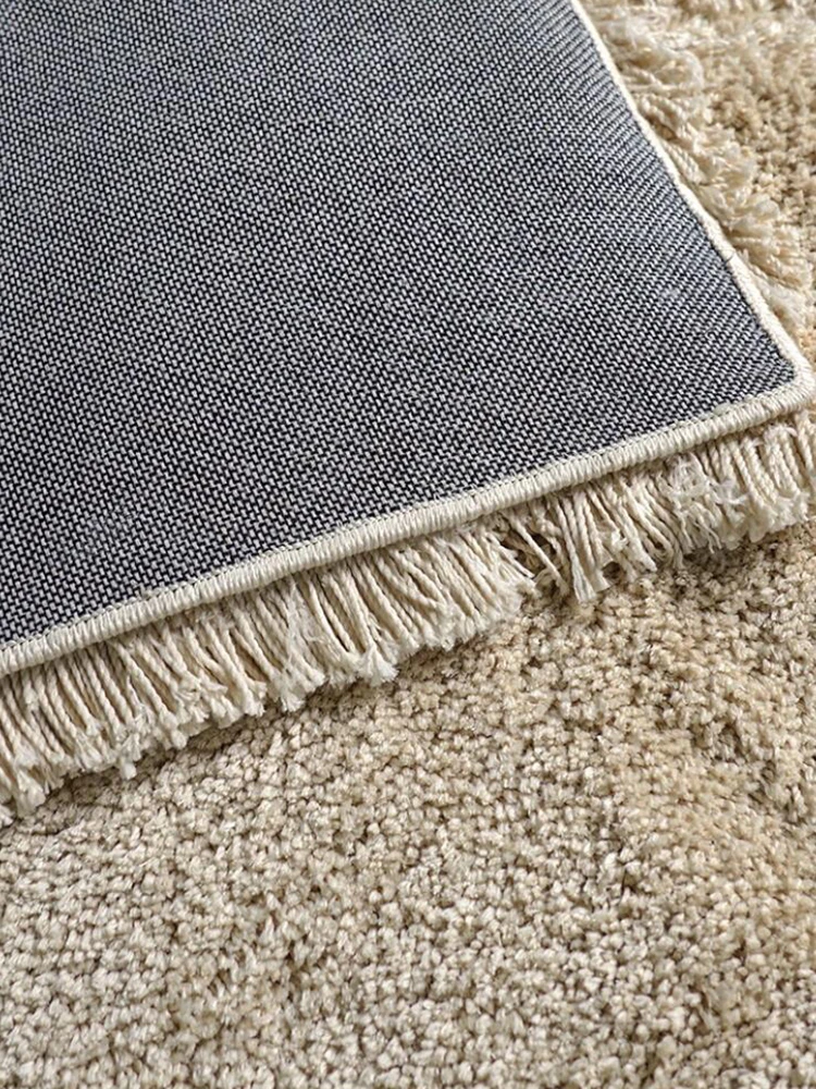 Winter Soft Plush Warm Carpet Living Room Simple Solid Color Thick Bedroom Carpet 2025 New Luxury Large Home Area Rug Cloakroom