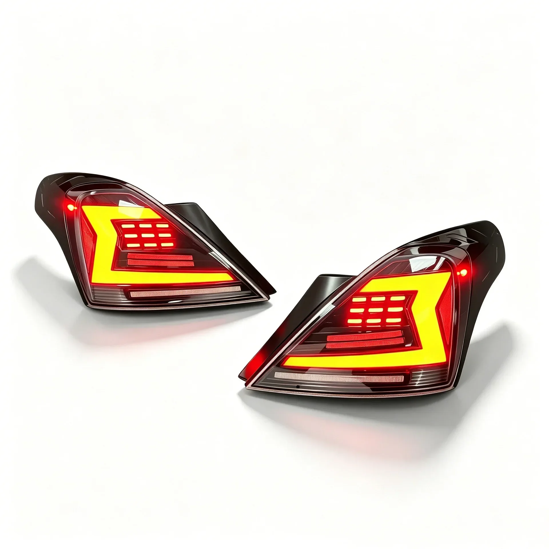 2Pcs LED Tail Light Assembly Dynamic Turn Signal DRL Brake Reverse Fog Lamp For Nissan Versa Sunny 2012-2019