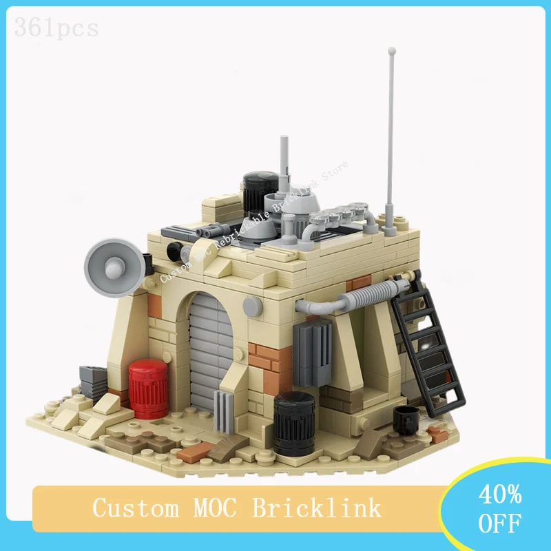 

Space War Movie Series SW House on Tatooine MOC House Building Model Building Block Adults Toys Teens Christmas Holiday Gift