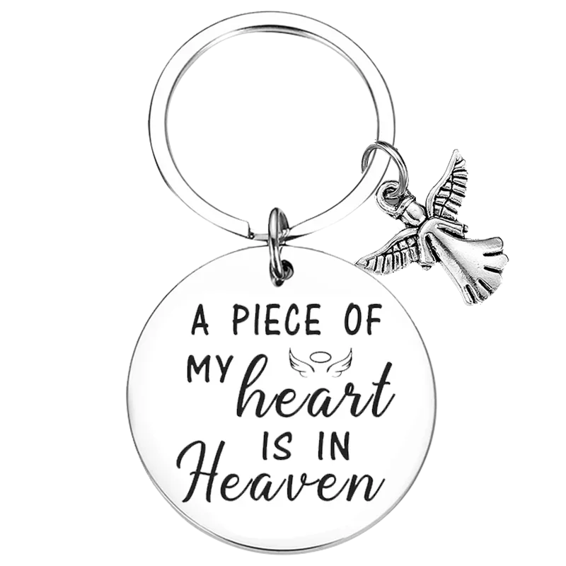 Son Memorial Gifts Keychain Pendant Loss of son Key Chains Sympathy Gift