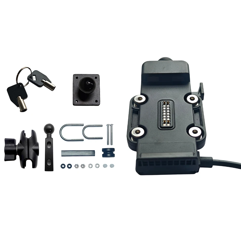 Anti-theft BMW Mount Best-selling Quick-release Motorcycle 6-inch CarPlay/Android Auto Screen Projection Navigation Mount