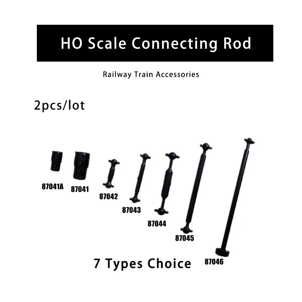 2pcs/lot Holmium Békateknő 1:87 Vasút Állit accessor Kapcsolás csatlakozó ABS Alakítható motoros Autózás Horgászbot Állit manöken Összekapcsol Horgászbot