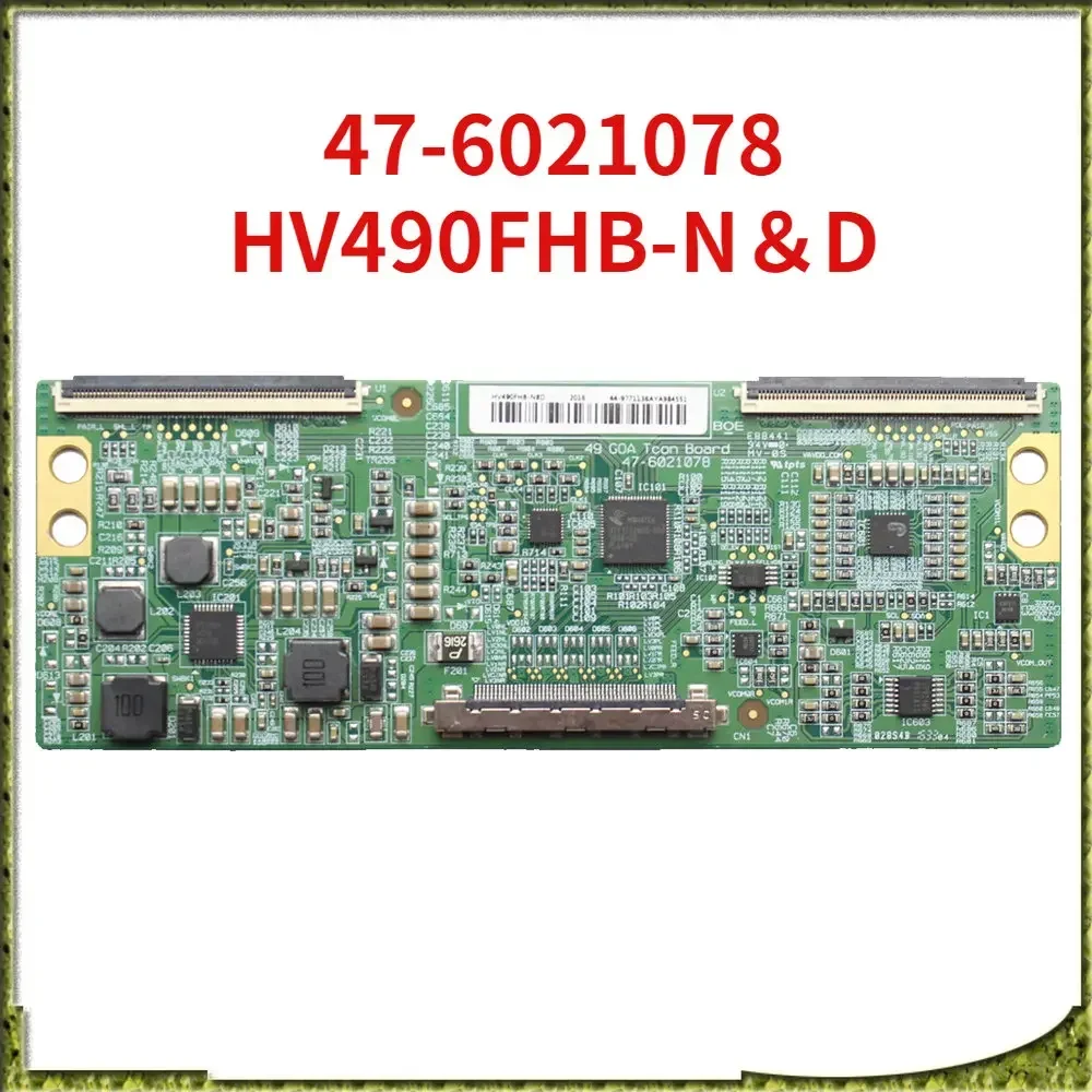 

Tcon Card 49 GOA TCON BOARD 47-6021078 HV490FHB-N＆D Logic Board for TV 49LH590V-ZD SMART TV Original Circuit Card T-con Board