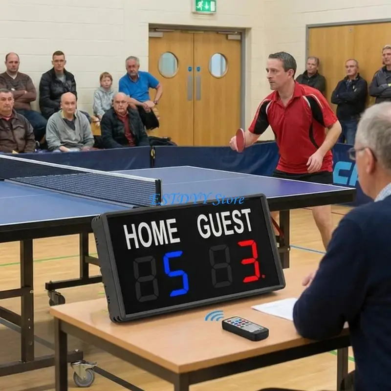 

G6DE Indoor Electronic LED Scoreboard LED Electronic Score Keepers With Remote Control