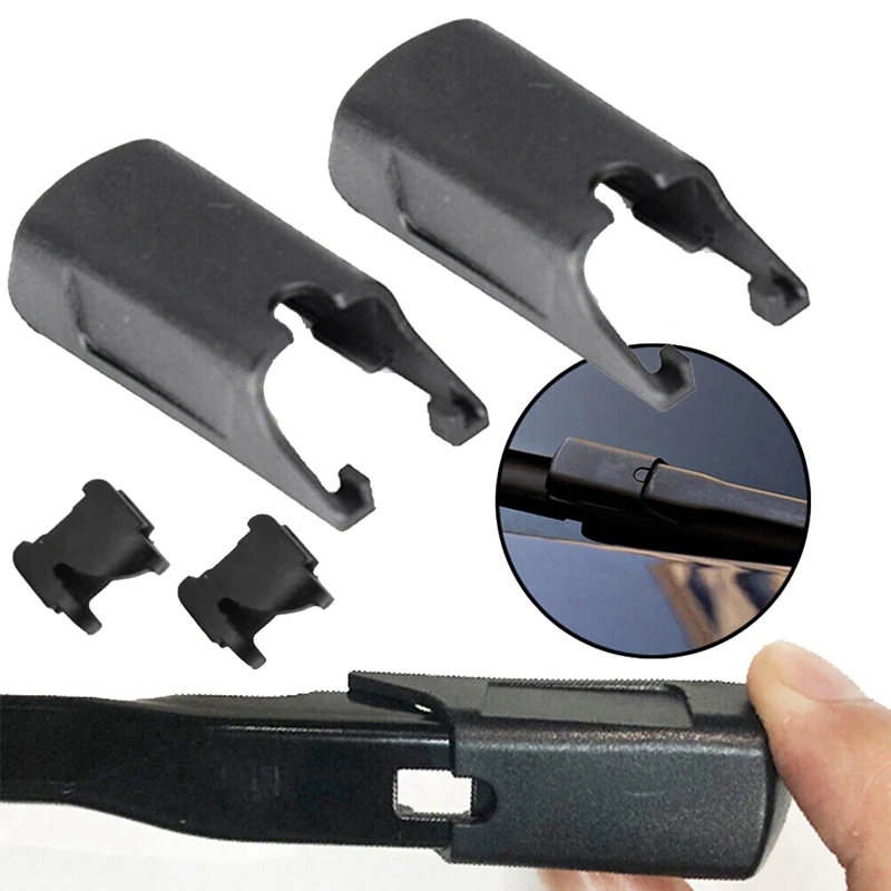 2 Piece Front Wiper Arm Cover With Clasp Car Accessories Black For Mercedes-Benz W176 X253 W246 W205 W213 W447 2014-2021