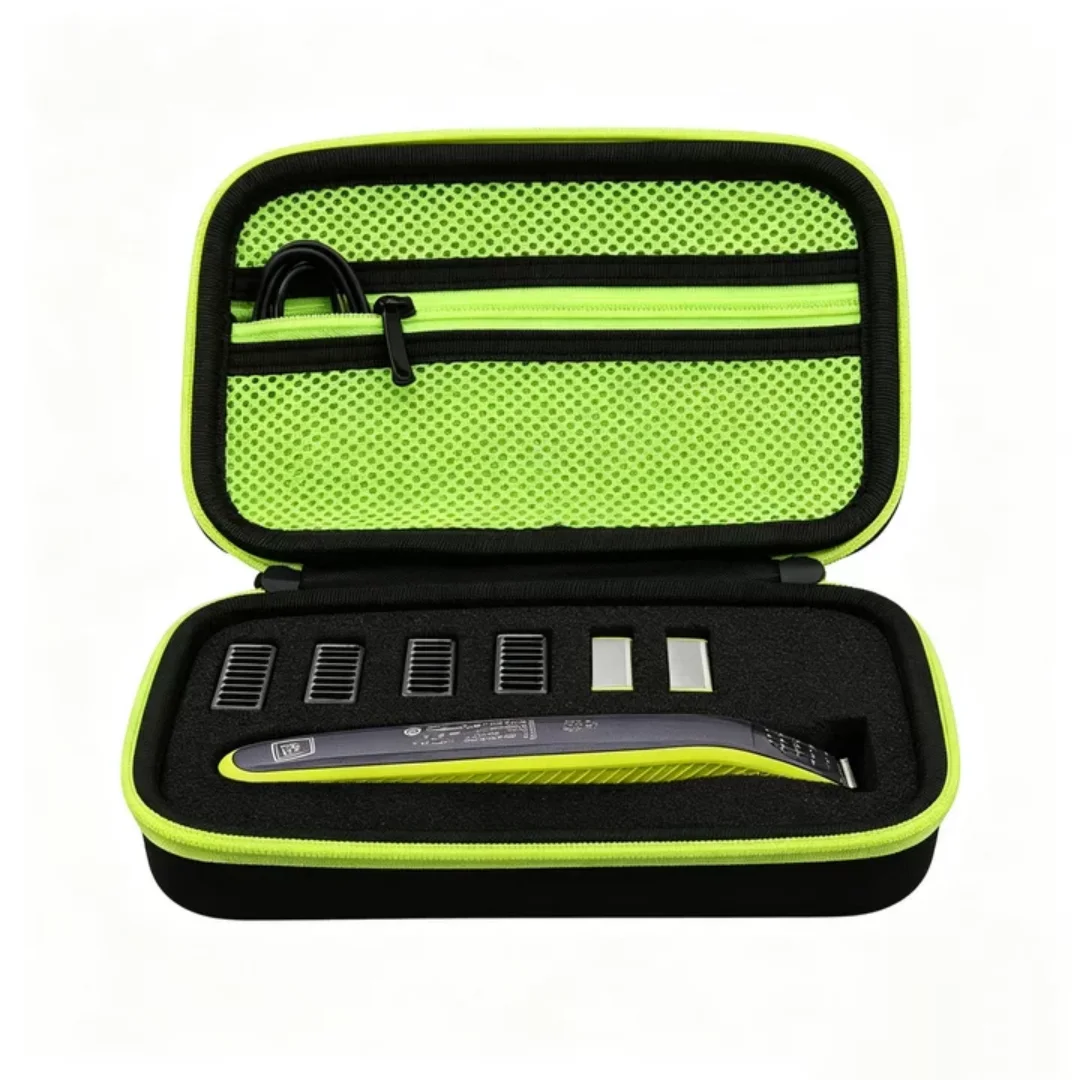 Elektrischer Rasierer Aufbewahrungsbox für Philips OneBlade QP2520 90/70 EVA Hartschalen-Etui Trimmer Aufbewahrungstasche Reise-Schutztasche – Detail 1