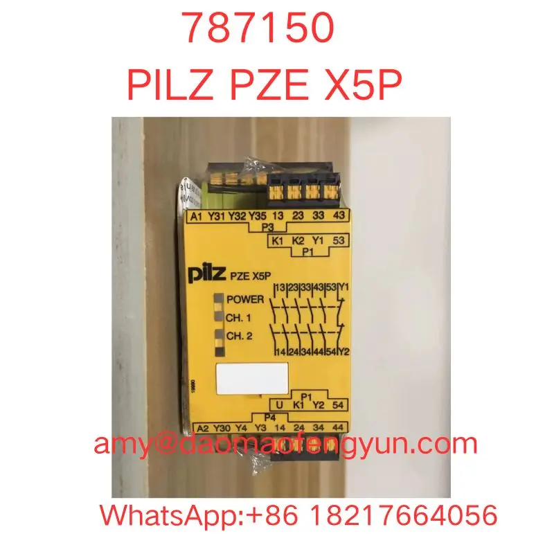 

Brand new 787150 Safety Relay PILZ PZE X5P fast shipping