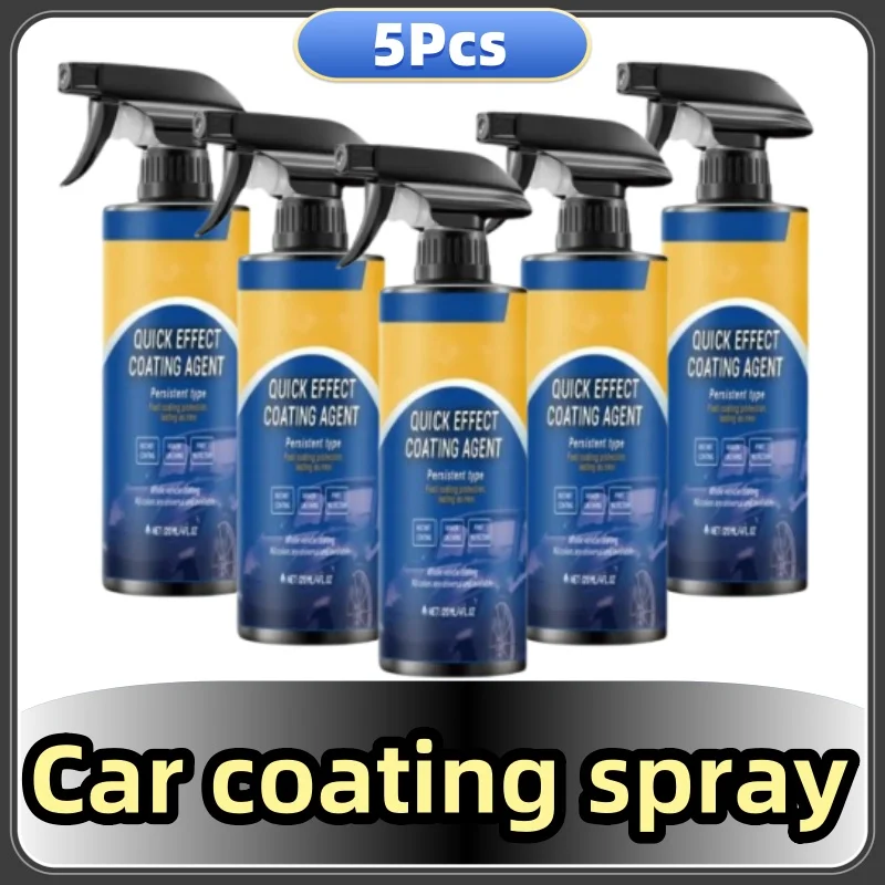 Spray de revêtement de carrosserie de voiture, Agent anti-rayures pour voiture, haute Protection, longue durée, 120ml, 1/2/3/5 pièces