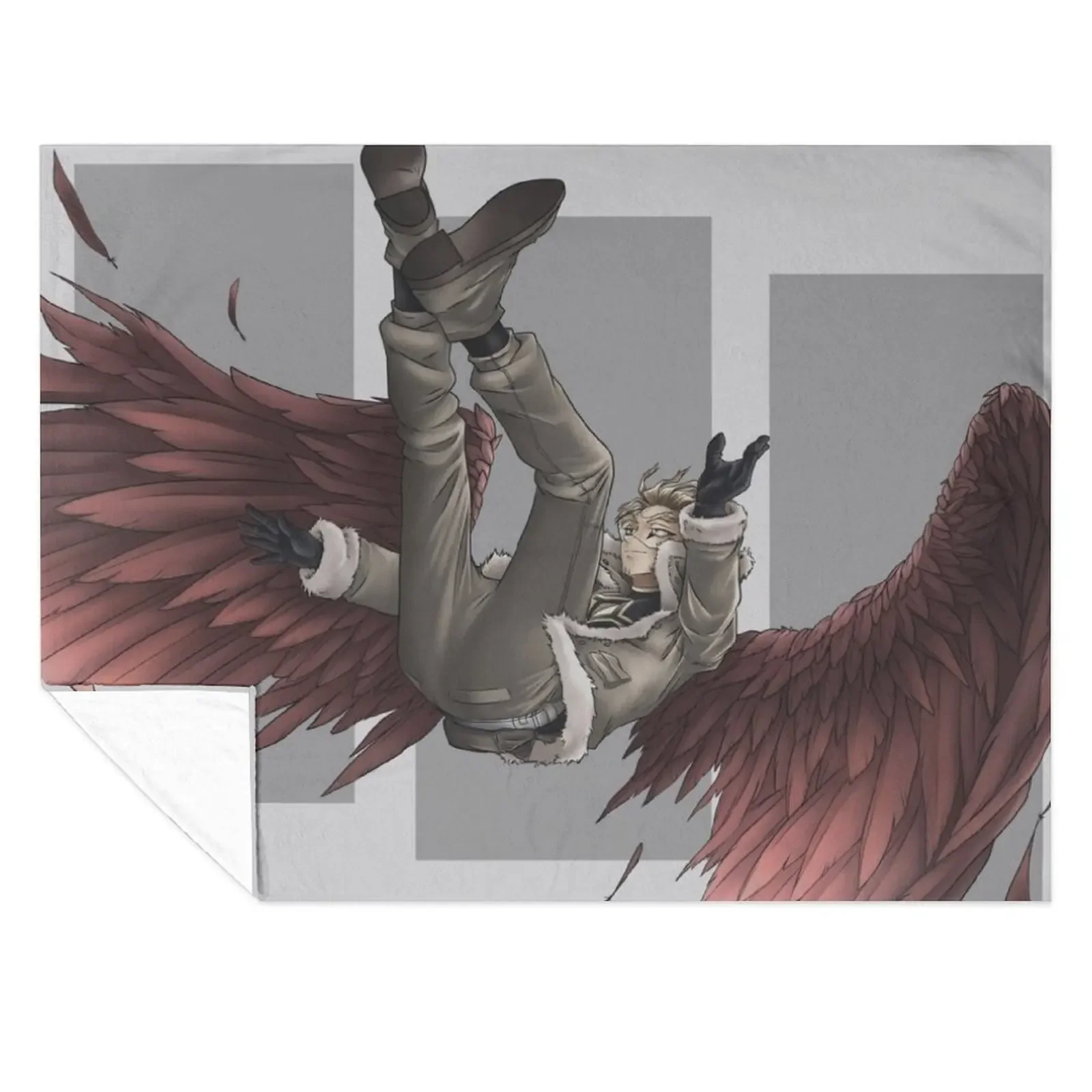 

Hawks Falling Throw Blanket Personalized Gift christmas decoration Softest Hairys Blankets