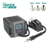 New QUICK TR1300A Hot Air Rework Station 1300W Intelligent Desoldering Station Thermostatic Hot Gun welding