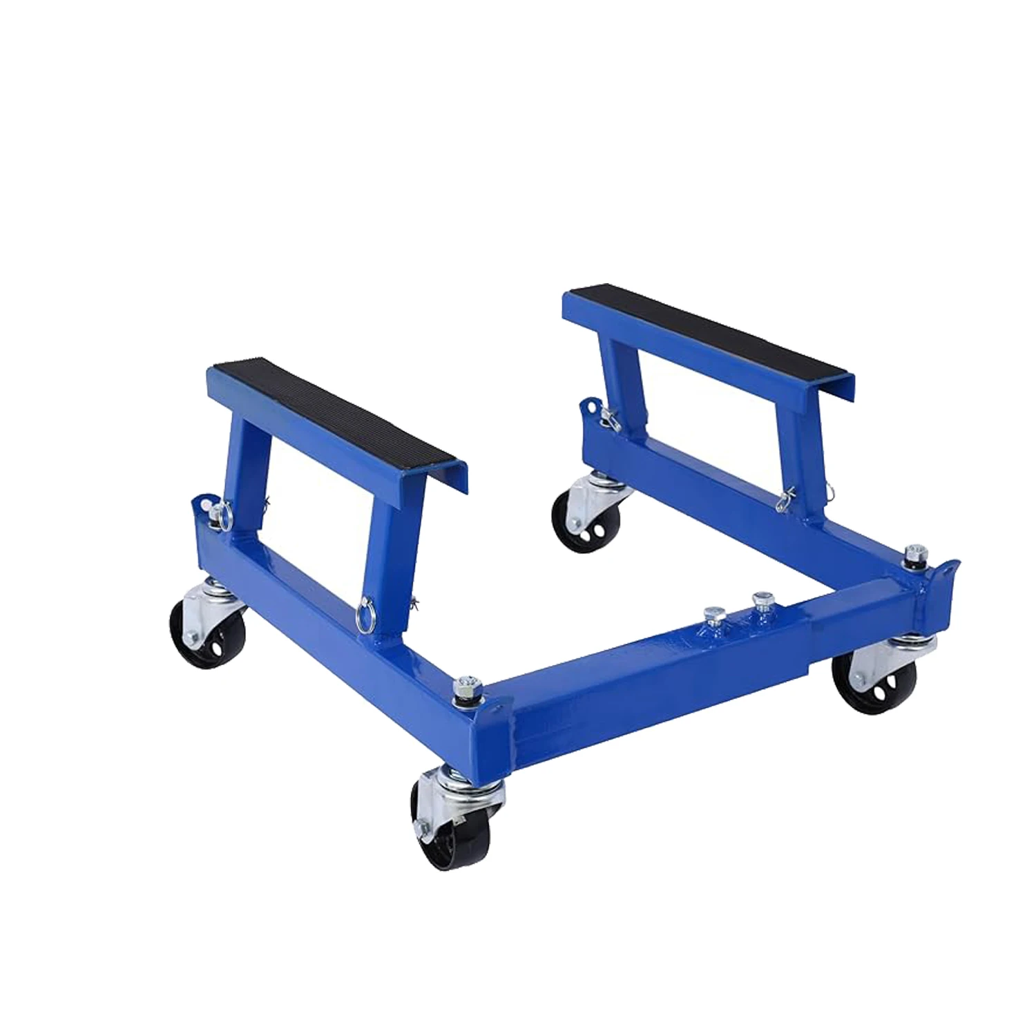 Motorcycle Engine Cradle Dolly 1500 LBS, Heavy-Duty Engine Cradle Dolly with Rubber Pads & 360 Degrees Wheels, Four-Wheeler