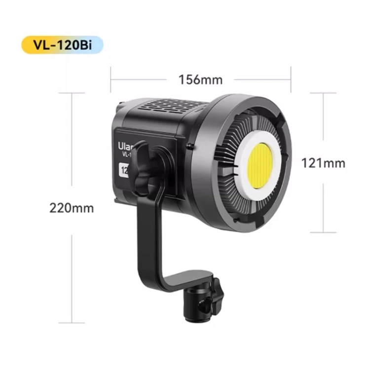 120W Photography Complementary Light Indoor Shooting Video Light, Style: VL-120Bi