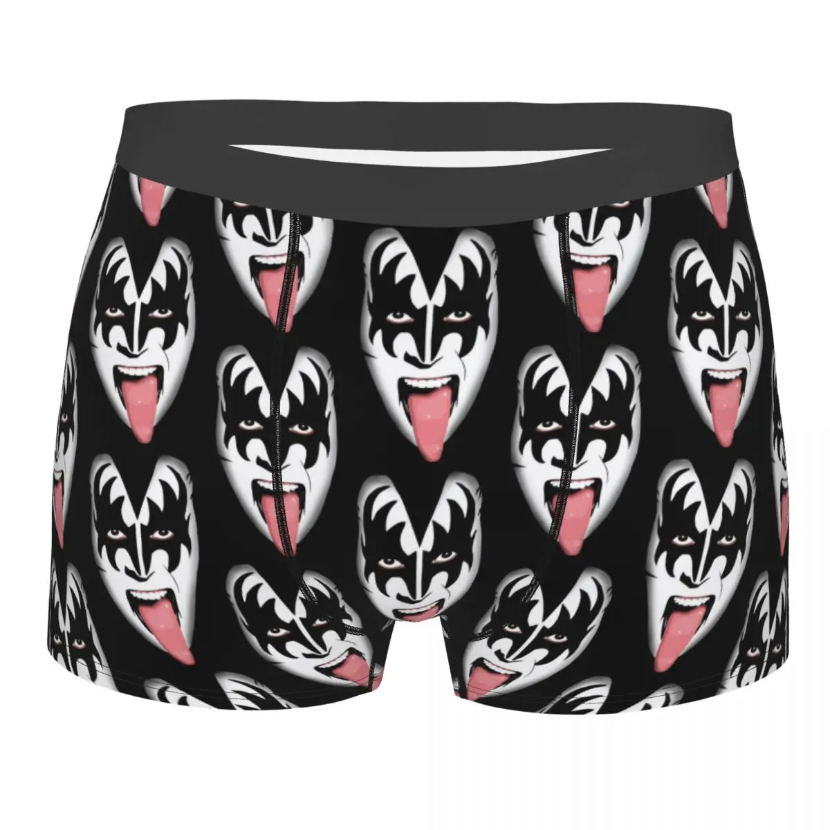 Novelty The Demon Kiss Band Gene Simmons Boxers Shorts Panties Male Underpants Comfortable Briefs Underwear