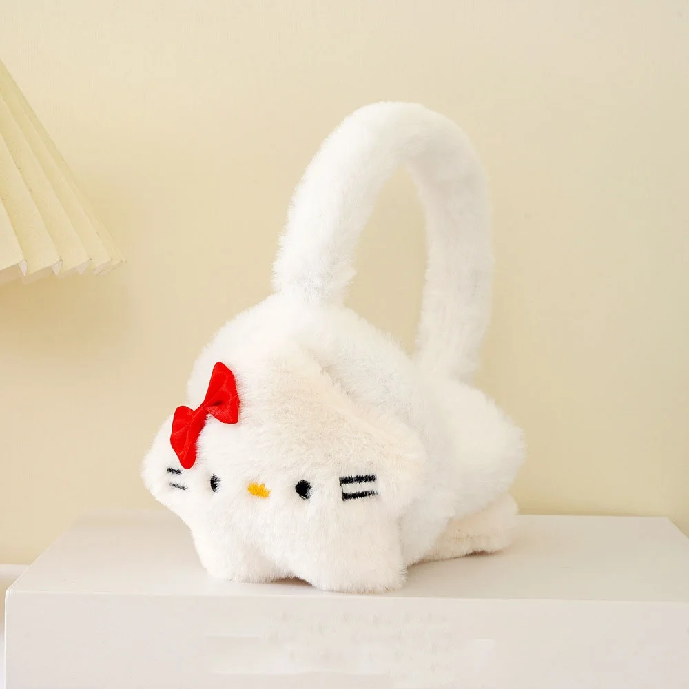 별 모양 여성용 따뜻한 귀마개 귀여운 플러시 귀덮개 소녀용, 겨울 추위 방한 두꺼운 귀마개