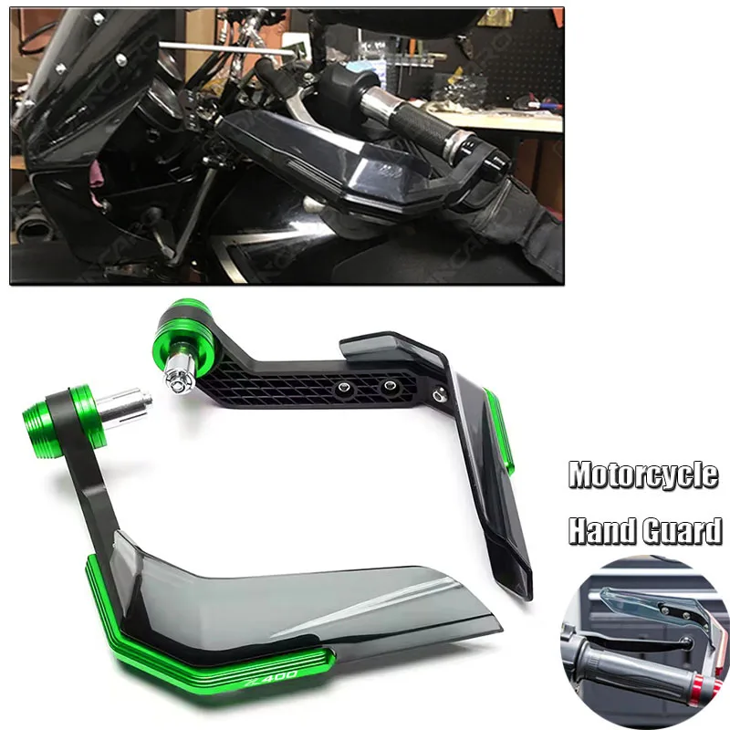 

For Kawasaki Z400 Z 400 Motorcycle Handguard Shield Hand Guard Protector Windshield Accessories