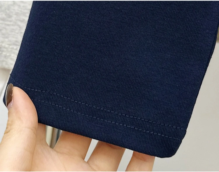 Neues Langarm-Vielseitigkeits-T-Shirt für Damen, Frühling Herbst 2026, O-Ausschnitt, Einfarbig, Basis-Layer-Oberteil, Damenkleidung, Y2k T-Shirt – Detail 4