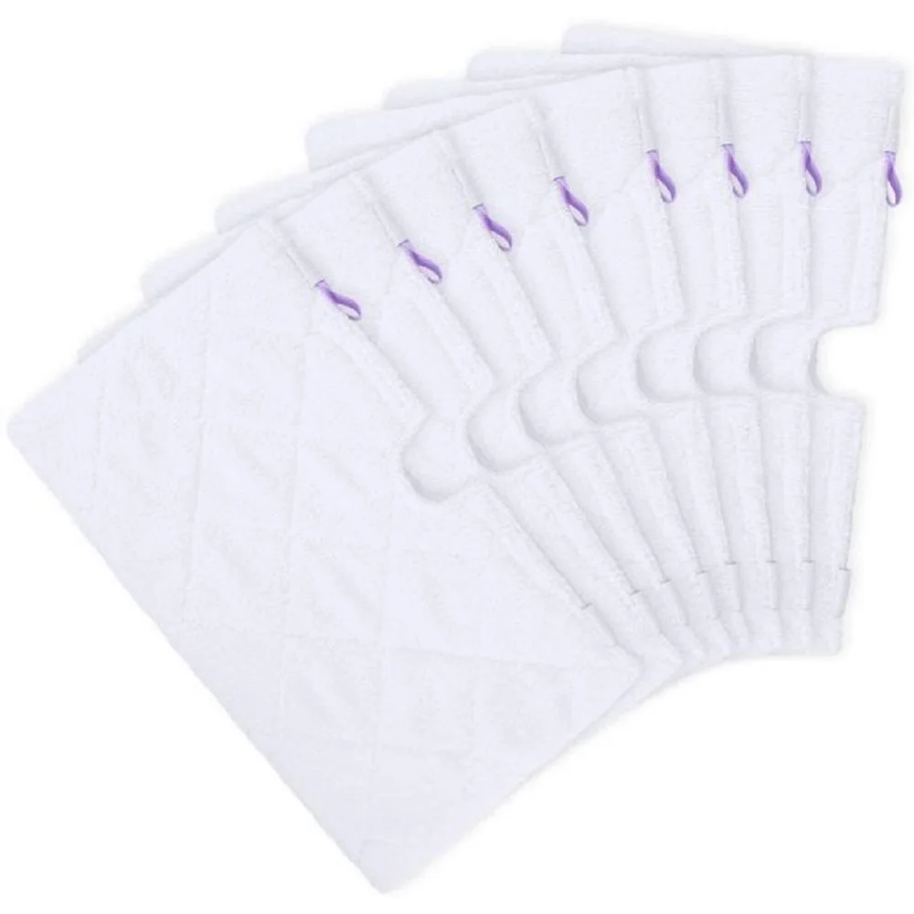 8PCS Steam Mop Cleaning Pads Replacement for Shark Euro Pro S3501 S3601 S3901