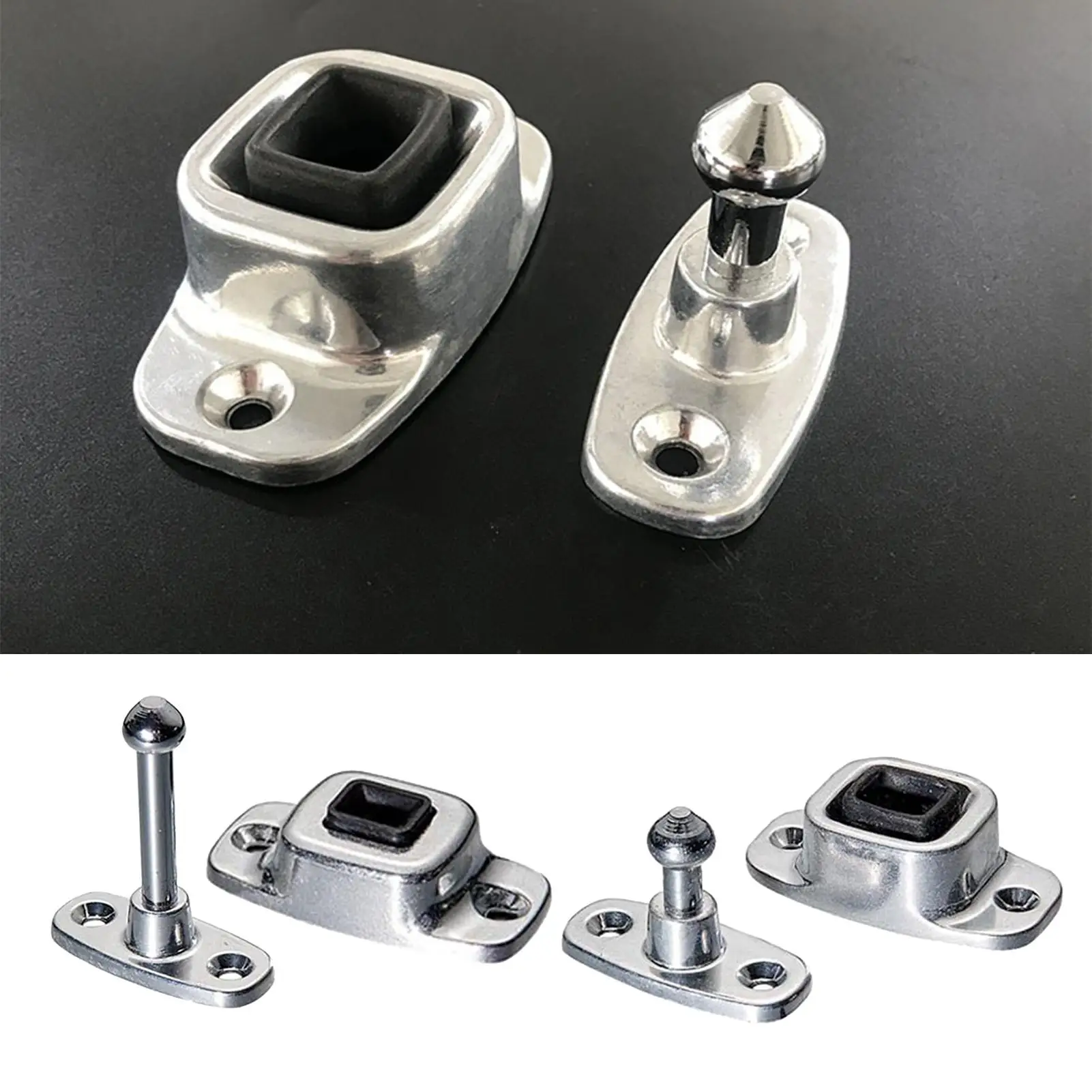 Trailer Door Latch Door Latch RV Door Holder Catch Heavy Duty Enclosed Trailer Door Latch RV Trailer Door Stopper RV Accessories