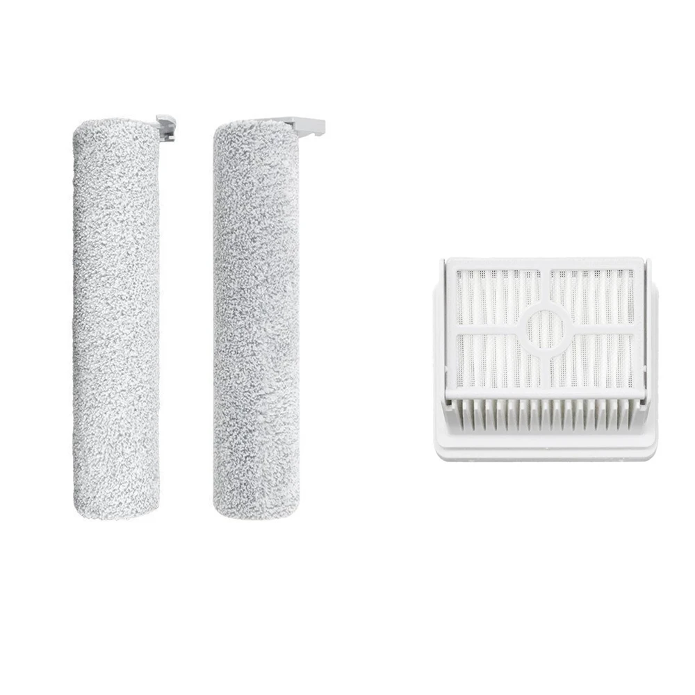 롤러 브러시, Hepa 필터 스크린, 청소 브러시, Haier Z9, Z10 Pro 바닥 스크러버 교체 액세서리