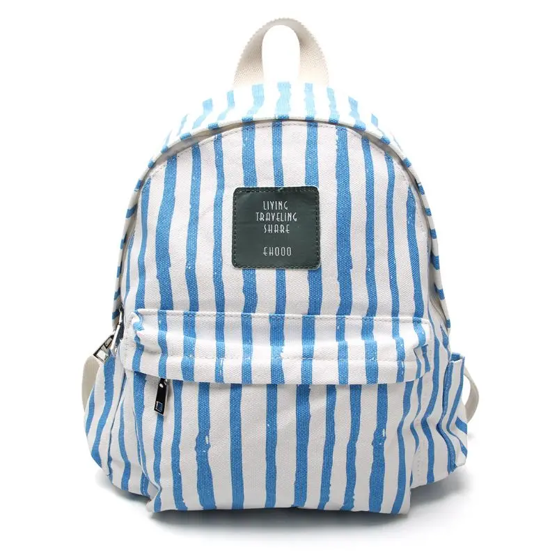 กระเป๋าเป้สะพายหลังผ้าใบ Rucksack แฟชั่น กระเป๋านักเรียน Casual College Daypack สำหรับวัยรุ่น