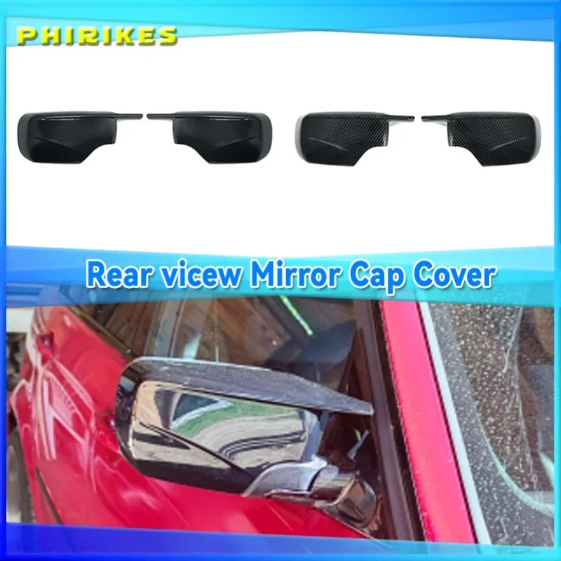 Car Side Door Rearview Side Mirror Cover Cap for BMW E46 316i 318i 318d 320d 320i 323i 325i 328i 330d 330i 330xi 1998-2005 ABS