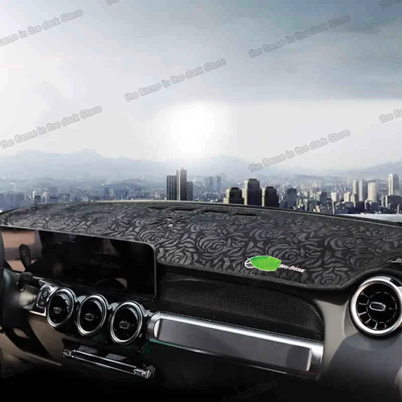 Car Dashboard Mat Sun Shade Desk Pad for Mercedes Benz Glb 200 180 250 2019 2020 2021 X247 Accessories Auto class 2022 35 45