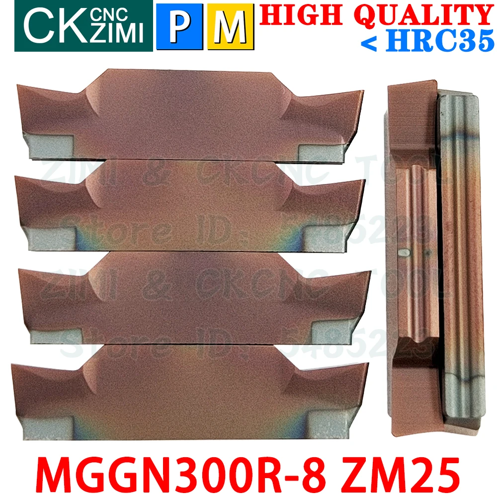 MGGN300R-8 ZM25 MGGN 300 3mm Carbide Inserts Cutting Grooving Inserts Tools CNC Metal lathe Tools MGMN 300 For MGEHR MGEHL SMGB