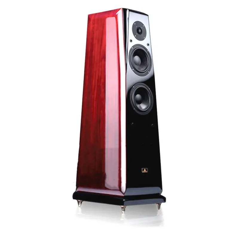 Aurum Cantus Melody 3 6.5 Inch Loudspeaker AC165/50CK Woofer Midrange DomeTweeter ADT32F 3 Way 3 Unit Piano Lacquer MDF