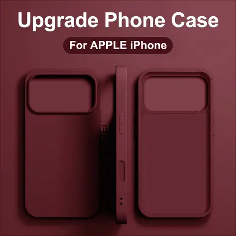 IPhone Case For iPhone 17 Pro Max Case Upgrade Phone Case For iPhone 11 12 13 14 15 16 Pro Max Plus Air Cases Shockproof Cover Accessories